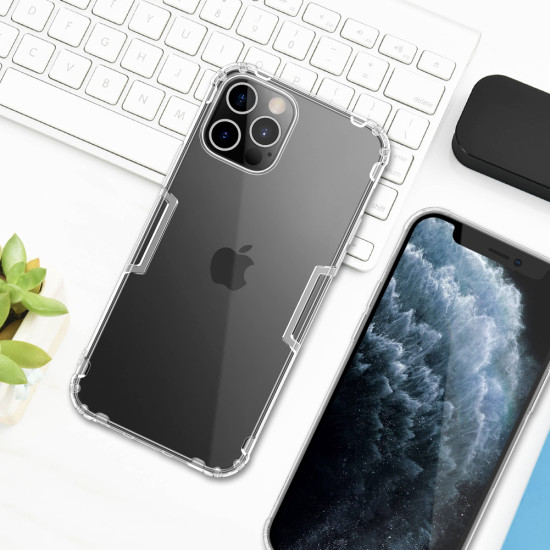 Apple iPhone 12 / 12 Pro Nature TPU силиконов калъф зелен