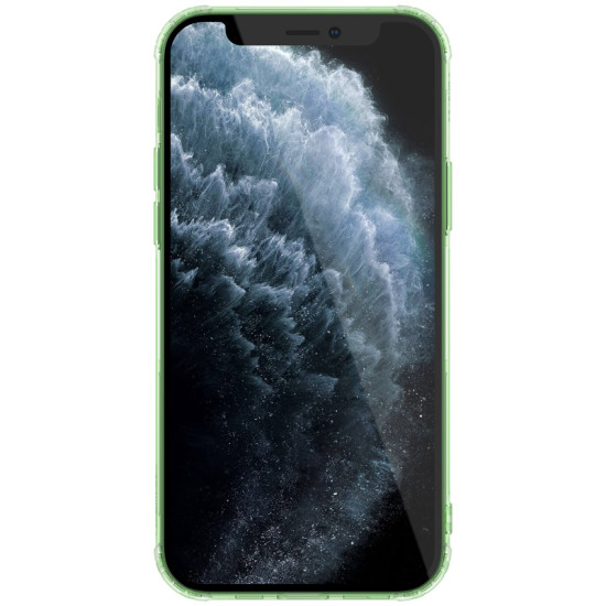 Apple iPhone 12 / 12 Pro Nature TPU силиконов калъф зелен