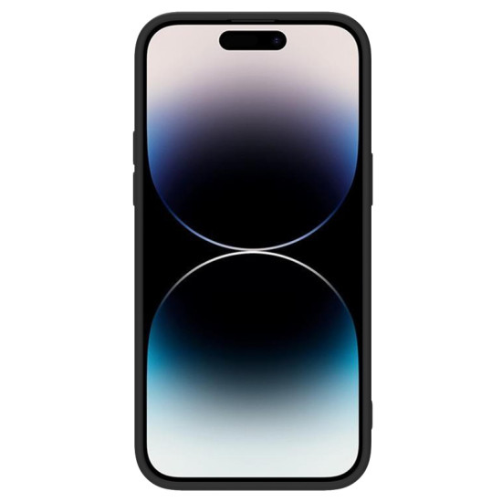 iPhone 14 Pro MAX силиконов калъф със защита на камерата виолетов