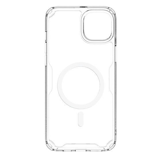 Apple iPhone 15 Plus магнитен Nature TPU Pro силиконов калъф прозрачен