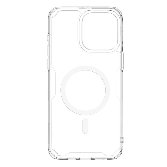 Apple iPhone 15 PRO магнитен Nature TPU Pro силиконов калъф прозрачен